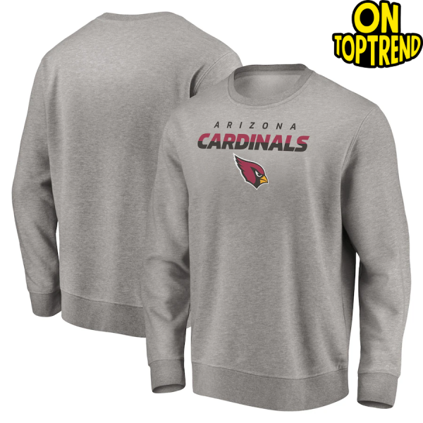 The Men's Fanatics Heathered Gray Arizona Cardinals Block Party Pullover Sweatshirt is the perfect way to show unwavering support for the Arizona Cardinals. Made from a cozy cotton and polyester blend, this midweight sweatshirt features a fleece lining for added warmth during chilly game days. Screen-printed graphics proudly display allegiance to the Arizona Cardinals, while the pullover design allows for easy layering. Whether cheering from the stands or showing support, this sweatshirt represents the Arizona Cardinals in style.