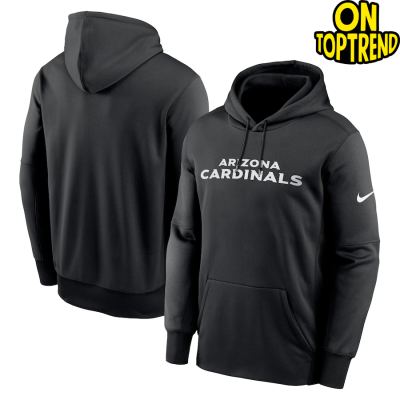 Arizona Cardinals Nike Black Wordmark Performance Pullover